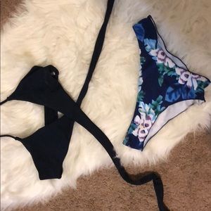Cheeky floral bathing suit